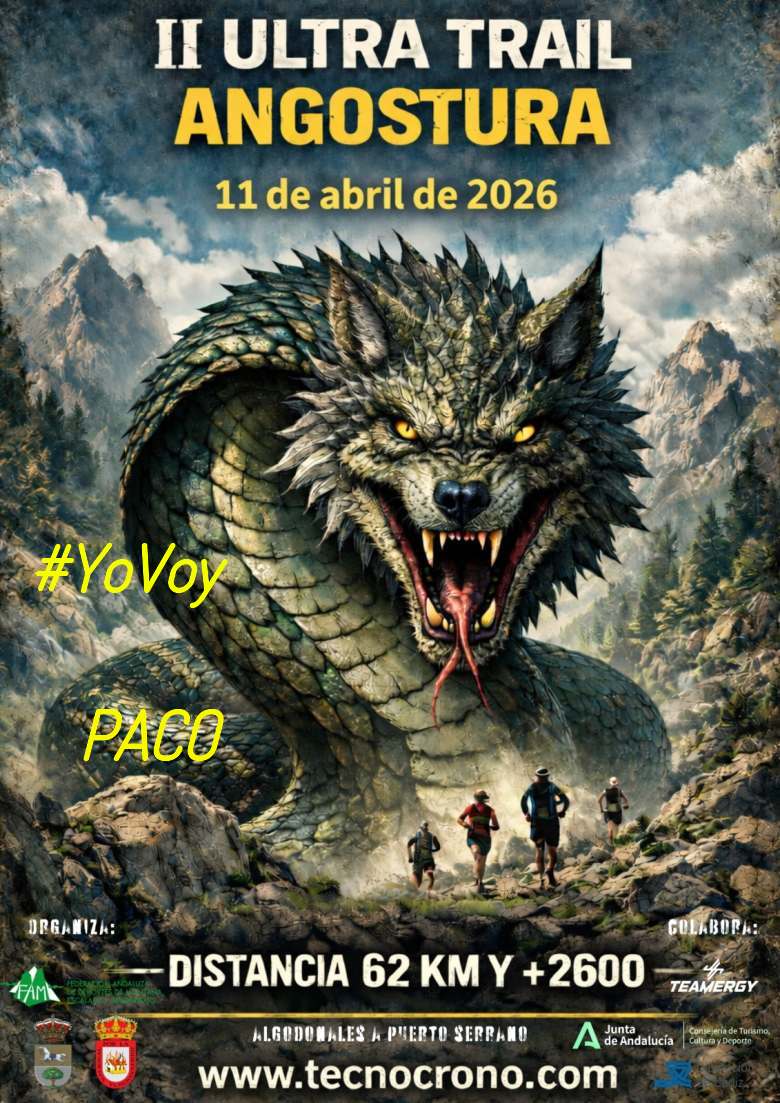 #YoVoy - PACO (ULTRATRAIL ANGOSTURA 2026)
