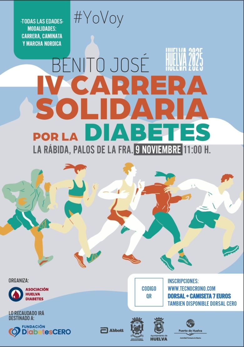 #YoVoy - BENITO JOSÉ (4ª CARRERA SOLIDARIA POR LA DIABETES)