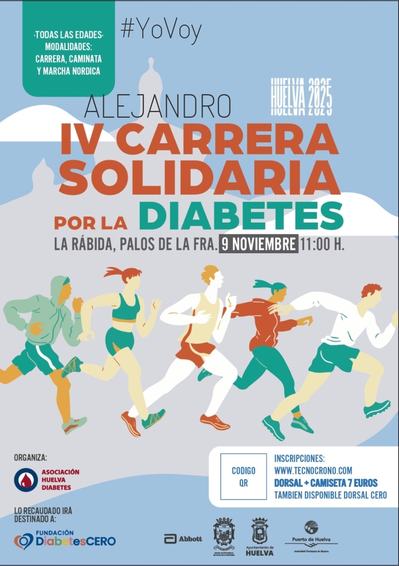 #YoVoy - ALEJANDRO (4ª CARRERA SOLIDARIA POR LA DIABETES)