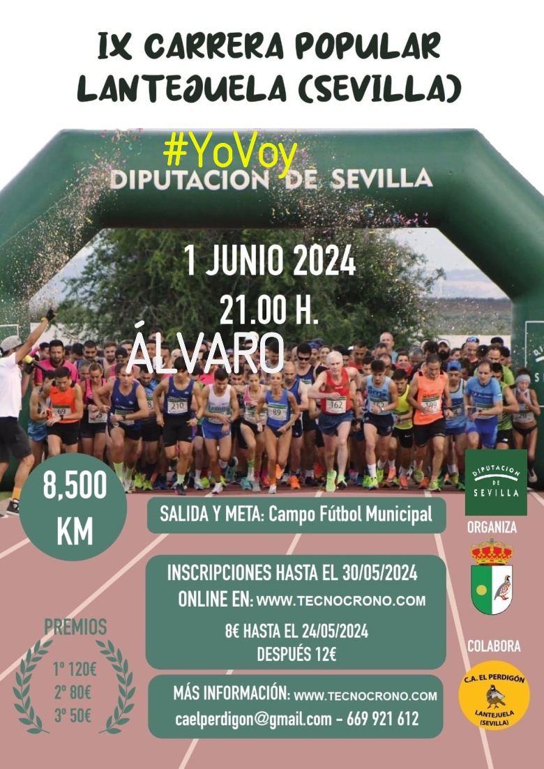 #JoHiVaig - ÁLVARO (IX CARRERA POPULAR DE LANTEJUELA 2024)