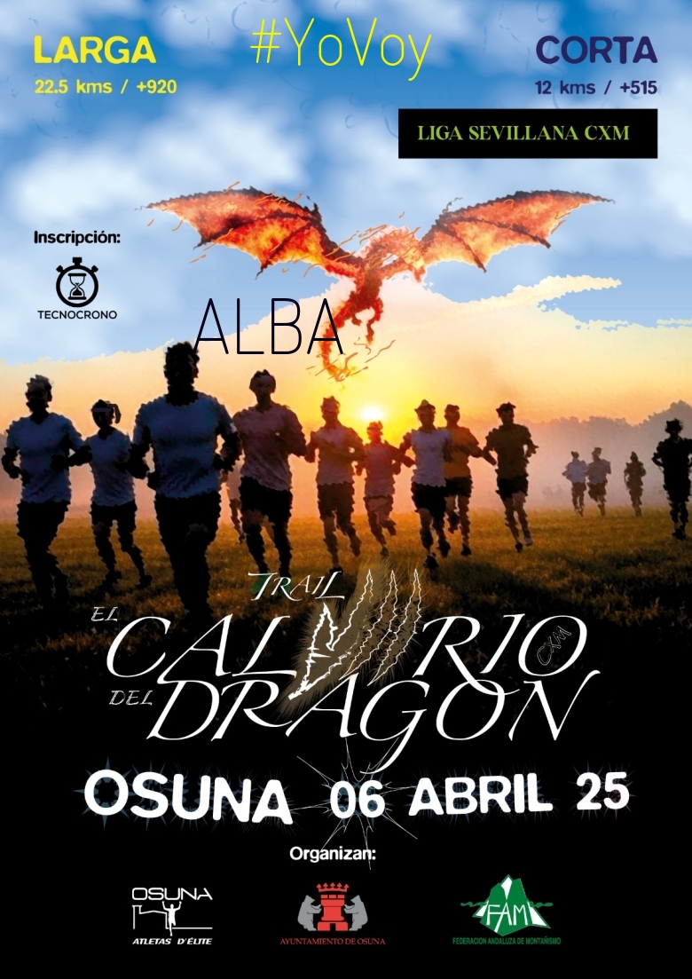 #YoVoy - ALBA (VII TRAIL EL CALVARIO DEL DRAGON)