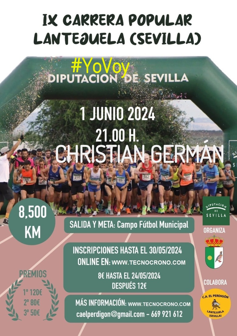 #JoHiVaig - CHRISTIAN GERMÁN (IX CARRERA POPULAR DE LANTEJUELA 2024)