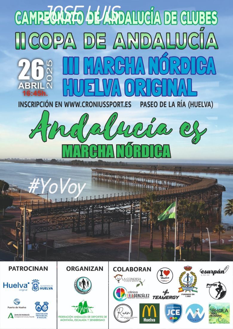 #YoVoy - JOSE LUIS (MARCHA NÓRDICA HUELVA ORIGINAL)