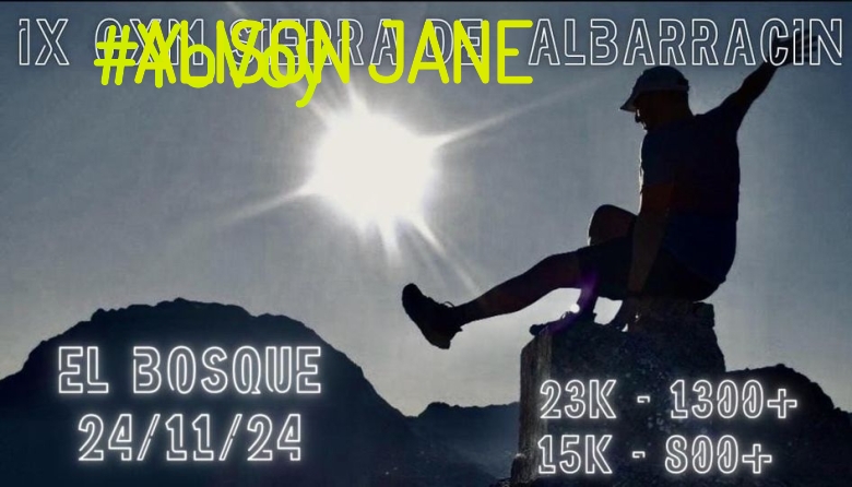 #YoVoy - ALISON JANE (VIII CXM SIERRA ALBARRACÍN)