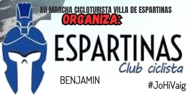 #YoVoy - BENJAMIN (XII MARCHA CICLOTURISTA VILLA DE ESPARTINAS)