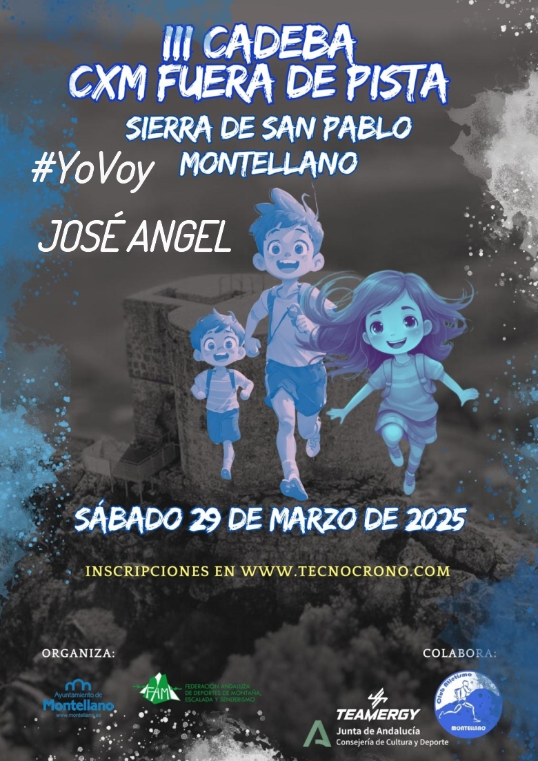 #YoVoy - JOSÉ ANGEL (III CXM FUERA DE PISTA EN EDAD ESCOLAR)