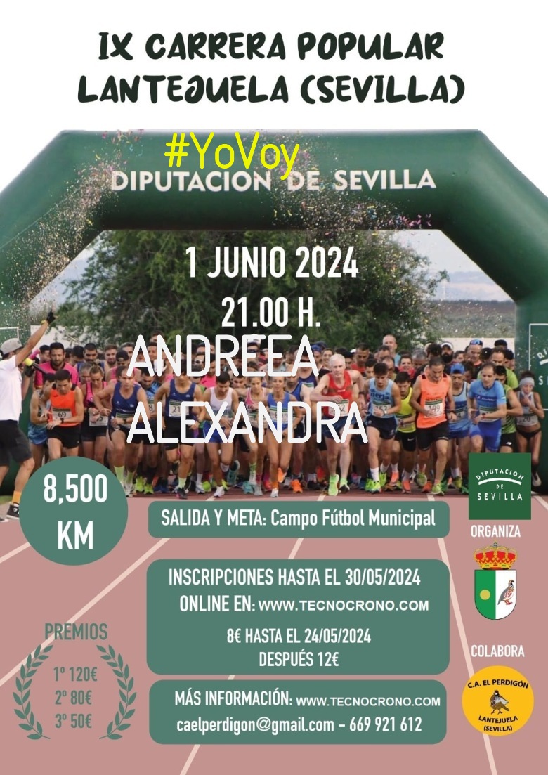 #JeVais - ANDREEA ALEXANDRA (IX CARRERA POPULAR DE LANTEJUELA 2024)