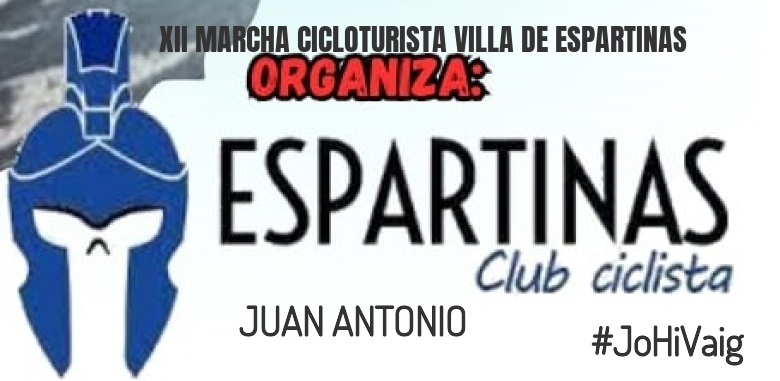 #YoVoy - JUAN ANTONIO (XII MARCHA CICLOTURISTA VILLA DE ESPARTINAS)