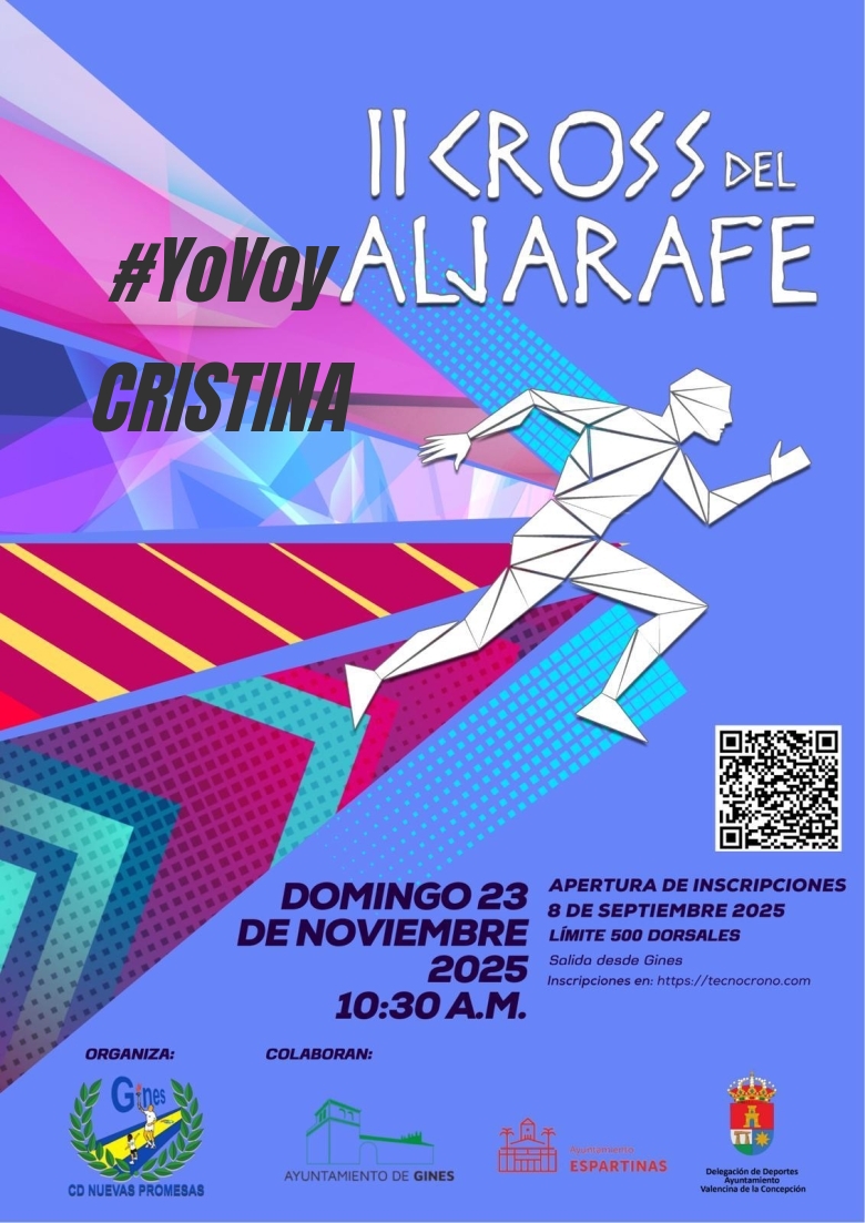 #YoVoy - CRISTINA (II CROSS DEL ALJARAFE)