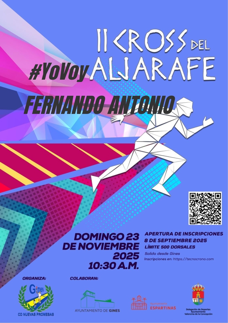 #YoVoy - FERNANDO ANTONIO (II CROSS DEL ALJARAFE)