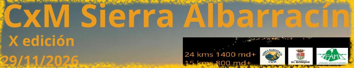 IX CXM SIERRA ALBARRACÍN
