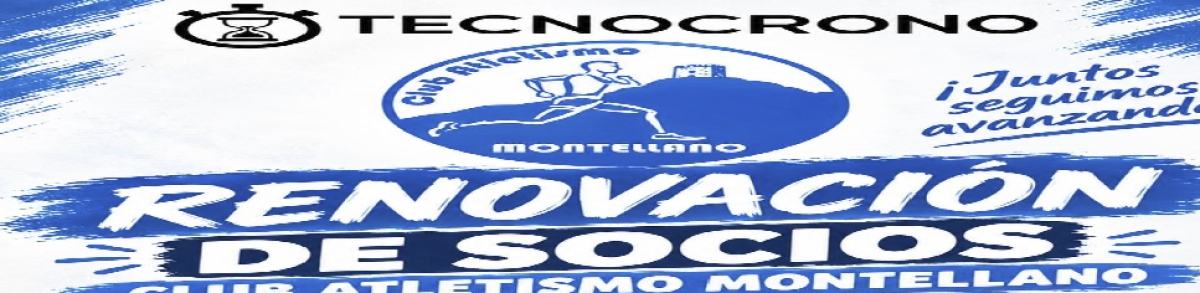 RENOVACION SOCIOS CLUB ATLETISMO MONTELLANO 2026 2027