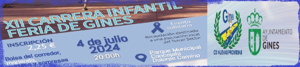 Contacta connosco  - “XII CARRERA INFANTIL FERIA DE GINES”