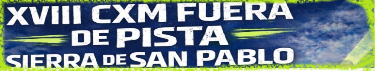 TRACKS  - XVIII CXM FUERA DE PISTA SIERRA DE SAN PABLO 