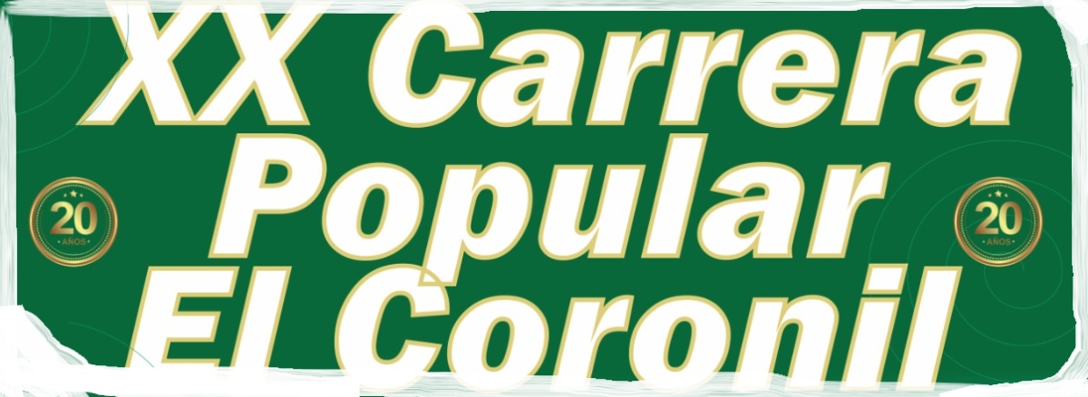 Estadísticas del evento  - XX CARRERA POPULAR EL CORONIL